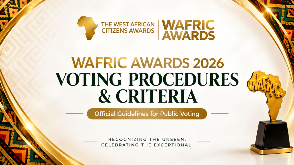 VOTING PROCEDURES AND CRITERIA - WAFRIC AWARDS 2026 file 0000000022a88210a31d3330aea76e9b